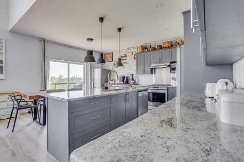 340 Killdeer Way, Fort Mcmurray, AB - Indoor Photo Showing Kitchen With Upgraded Kitchen