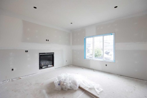 189 Dafoe Way, Fort Mcmurray, AB - Indoor With Fireplace