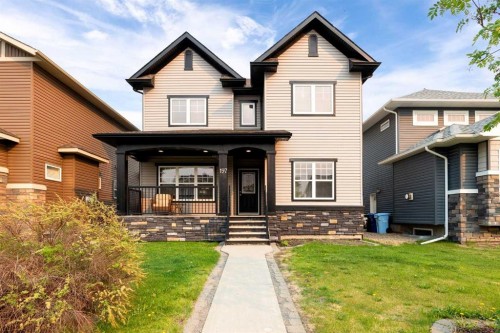 197 Snowy Owl Way Nw, Fort Mcmurray, AB - Outdoor With Deck Patio Veranda With Facade