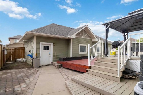 110 Merganser Crescent, Fort Mcmurray, AB - Outdoor With Deck Patio Veranda With Exterior