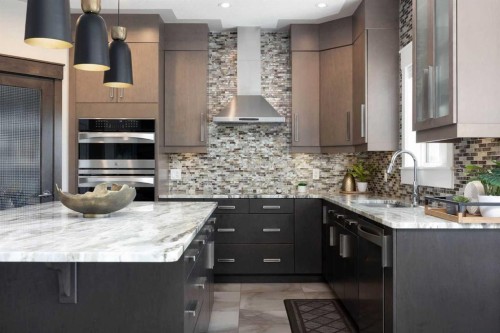 485 Walnut Crescent, Fort Mcmurray, AB - Indoor Photo Showing Kitchen With Upgraded Kitchen