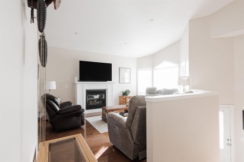 161 Chestnut Way, Fort Mcmurray, AB - Indoor Photo Showing Other Room With Fireplace