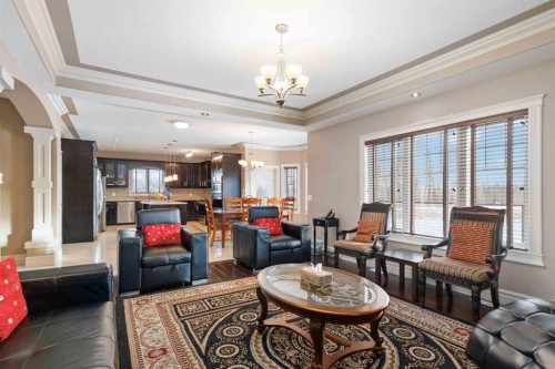 131 Falcon Green, Fort Mcmurray, AB - Indoor Photo Showing Living Room