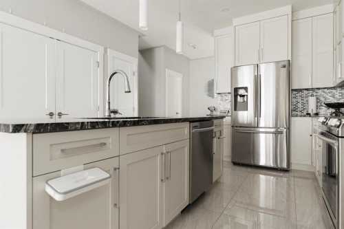 216 Comeau Crescent, Fort Mcmurray, AB - Indoor Photo Showing Kitchen With Upgraded Kitchen