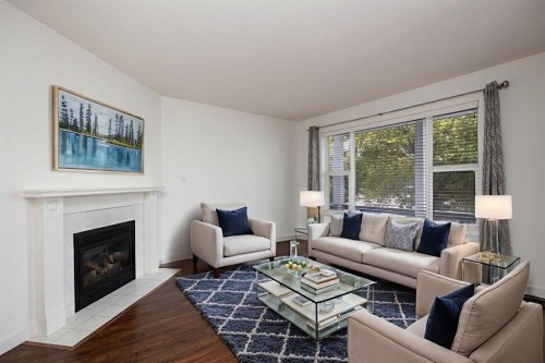 234 Laffont Way, Fort Mcmurray, AB - Indoor Photo Showing Living Room With Fireplace