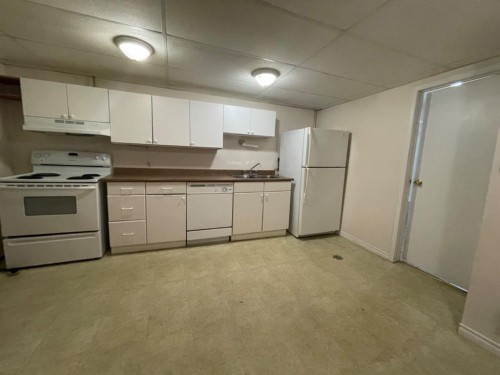 195 Eymundson Road, Fort Mcmurray, AB - Indoor Photo Showing Kitchen With Double Sink