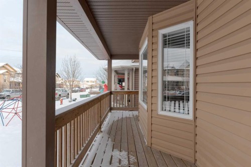 129 Honeysuckle Way, Fort Mcmurray, AB - Outdoor With Deck Patio Veranda With Exterior