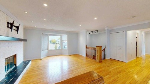 195 Becker Crescent, Fort Mcmurray, AB - Indoor With Fireplace