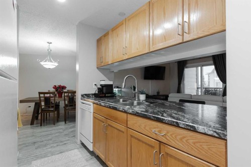 337-200 Richard Street, Fort Mcmurray, AB - Indoor Photo Showing Kitchen With Double Sink