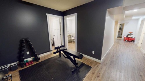 66580 Twp Rd 162, Plamondon, AB - Indoor Photo Showing Gym Room