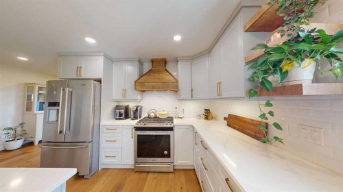 66580 Twp Rd 162, Plamondon, AB - Indoor Photo Showing Kitchen With Upgraded Kitchen