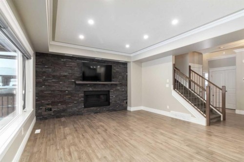 178 Prospect Drive, Fort Mcmurray, AB - Indoor With Fireplace