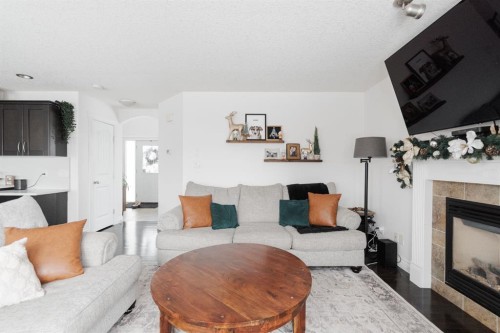 149 Magpie Street, Fort Mcmurray, AB - Indoor Photo Showing Living Room With Fireplace