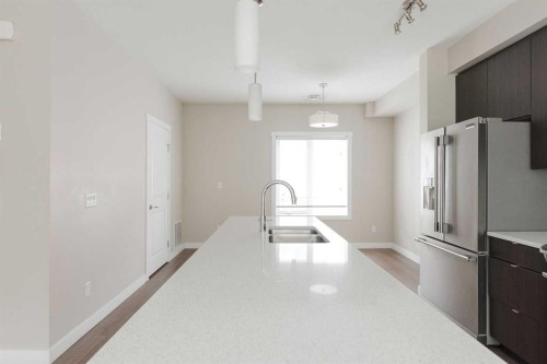 44-141 Fontaine Crescent, Fort Mcmurray, AB - Indoor Photo Showing Kitchen With Double Sink