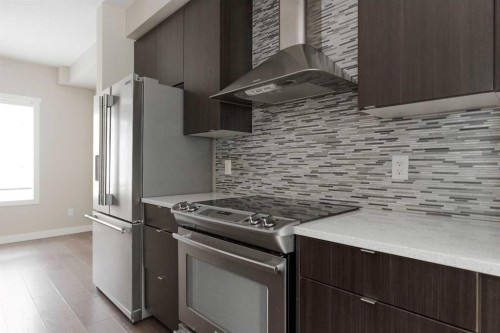 44-141 Fontaine Crescent, Fort Mcmurray, AB - Indoor Photo Showing Kitchen With Upgraded Kitchen