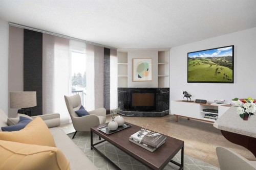 164 Wolverine Drive, Fort Mcmurray, AB - Indoor Photo Showing Living Room