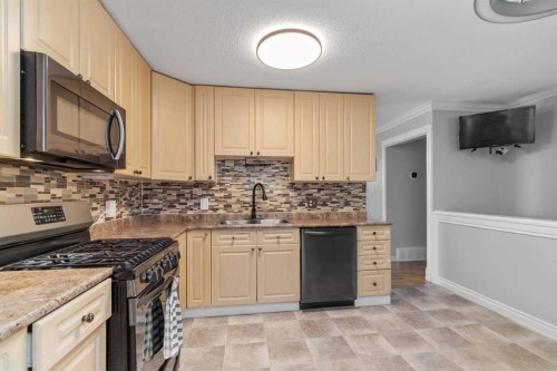258 Wolverine Drive, Fort Mcmurray, AB - Indoor Photo Showing Kitchen With Double Sink