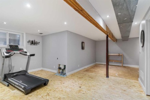 258 Wolverine Drive, Fort Mcmurray, AB - Indoor Photo Showing Gym Room