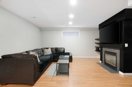 209 Parry Crescent, Fort Mcmurray, AB - Indoor Photo Showing Other Room With Fireplace