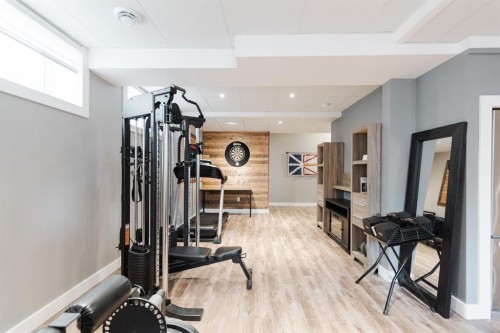 181 Diamondstone Ridge, Fort Mcmurray, AB - Indoor Photo Showing Gym Room