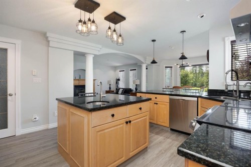 127 Berard Crescent, Fort Mcmurray, AB - Indoor Photo Showing Kitchen With Double Sink