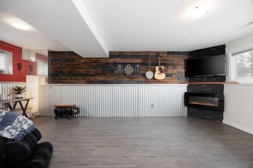 100 Simcoe Way, Fort Mcmurray, AB - Indoor With Fireplace