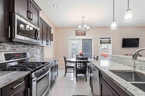 224 Coniker Crescent, Fort Mcmurray, AB - Indoor Photo Showing Kitchen With Double Sink With Upgraded Kitchen