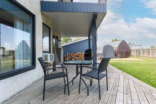 185 Oaks Bay, Fort Mcmurray, AB - Outdoor With Deck Patio Veranda With Exterior