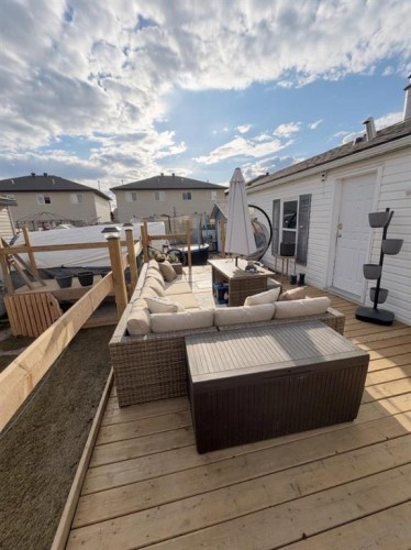 284 Caouette Crescent, Fort Mcmurray, AB - Outdoor With Deck Patio Veranda