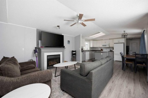 488 Harpe Way, Fort Mcmurray, AB - Indoor Photo Showing Living Room With Fireplace