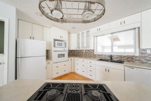 106 Becker Crescent, Fort Mcmurray, AB - Indoor Photo Showing Kitchen With Double Sink