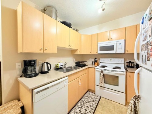 1208-200 Lougheed Drive, Fort Mcmurray, AB - Indoor Photo Showing Kitchen With Double Sink