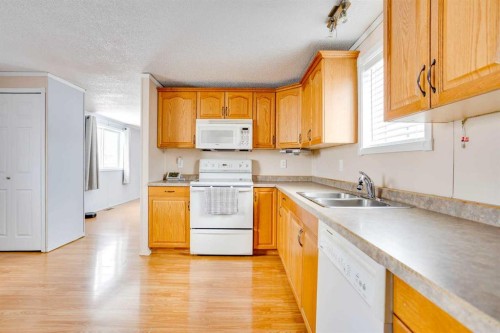101 Clausen Crescent, Fort Mcmurray, AB - Indoor Photo Showing Kitchen With Double Sink