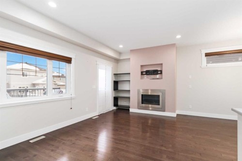 165 Collicott Drive, Fort Mcmurray, AB - Indoor Photo Showing Other Room With Fireplace