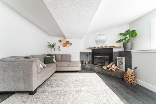 101 Deep Road, Fort Mcmurray, AB - Indoor With Fireplace