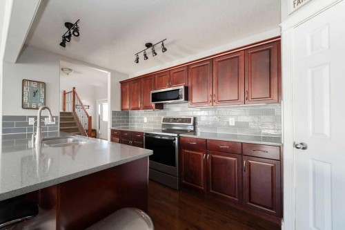 272 Swallow Way, Fort Mcmurray, AB - Indoor Photo Showing Kitchen With Double Sink