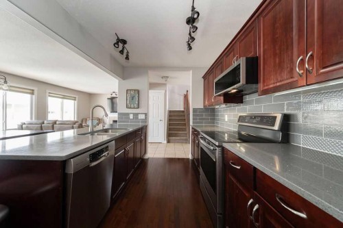 272 Swallow Way, Fort Mcmurray, AB - Indoor Photo Showing Kitchen With Double Sink