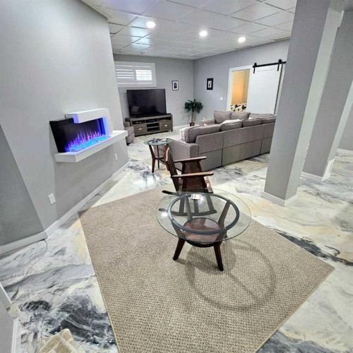 307 Highland Way, Lac La Biche, AB - Indoor Photo Showing Basement