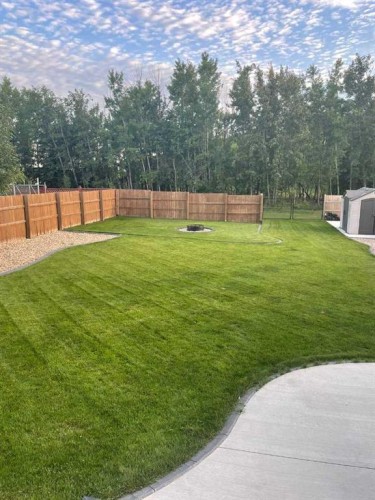 307 Highland Way, Lac La Biche, AB - Outdoor With Backyard