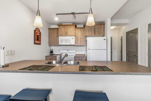 2117-204 Sparrow Hawk Drive, Fort Mcmurray, AB - Indoor Photo Showing Kitchen With Double Sink