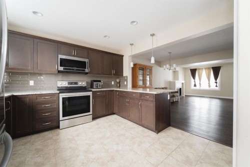240 Comeau Crescent, Fort Mcmurray, AB - Indoor Photo Showing Kitchen With Stainless Steel Kitchen With Upgraded Kitchen
