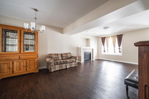 240 Comeau Crescent, Fort Mcmurray, AB - Indoor With Fireplace