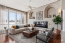 301 Brett Drive, Fort Mcmurray, AB  - Indoor Photo Showing Living Room With Fireplace 