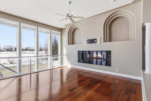 301 Brett Drive, Fort Mcmurray, AB - Indoor Photo Showing Other Room With Fireplace
