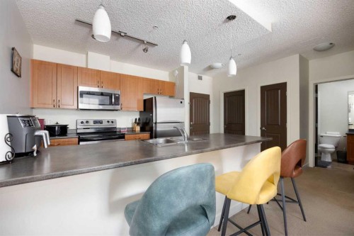302-136A Sandpiper Road, Fort Mcmurray, AB - Indoor Photo Showing Kitchen With Double Sink