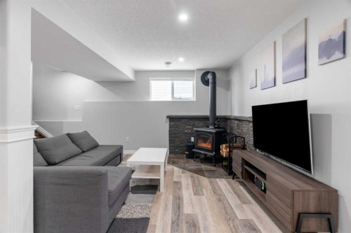 459 Killdeer Way, Fort Mcmurray, AB - Indoor With Fireplace