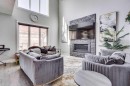 218 Prospect Drive, Fort Mcmurray, AB  - Indoor Photo Showing Living Room With Fireplace 