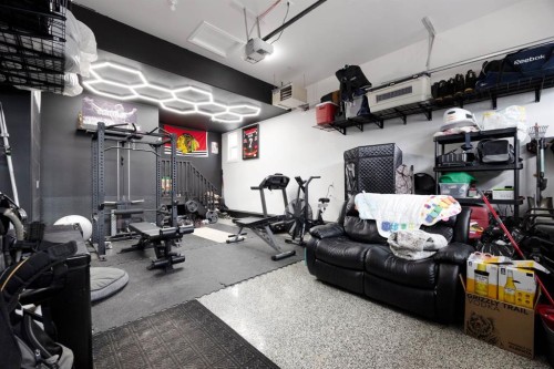 115 Athabasca Crescent, Fort Mcmurray, AB - Indoor Photo Showing Gym Room