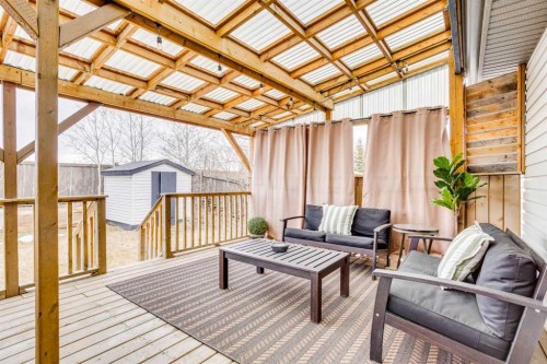 202 Laffont Way, Fort Mcmurray, AB -  With Deck Patio Veranda With Exterior
