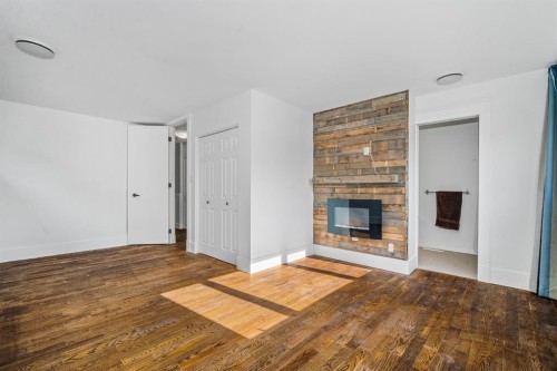 7 May Crescent, Fort Mcmurray, AB - Indoor Photo Showing Living Room With Fireplace